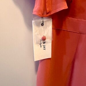 ALI & JAY Vibrant Coral Dress